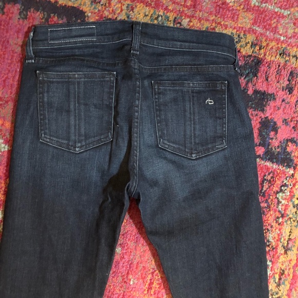 rag & bone/jean zipper capri jeans - Picture 4 of 4